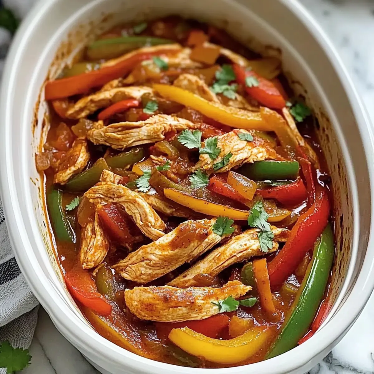 Delicious Crockpot Chicken Fajitas That Bring the Fiesta Home