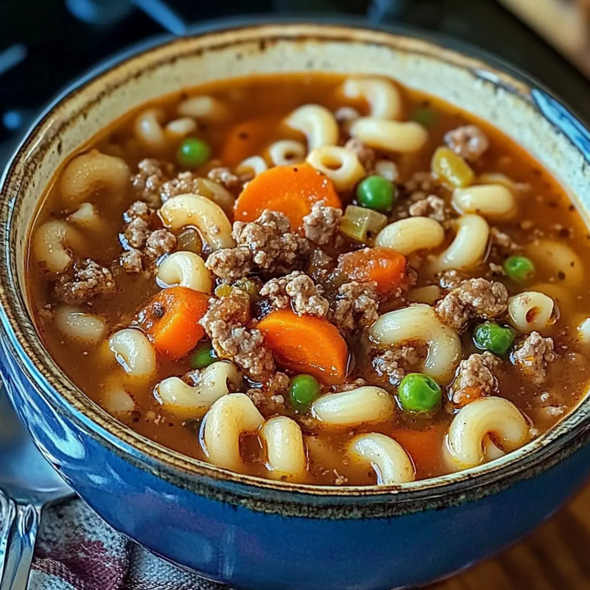 Beef Macaroni Soup: Your Easy Comfort Food in One Pot