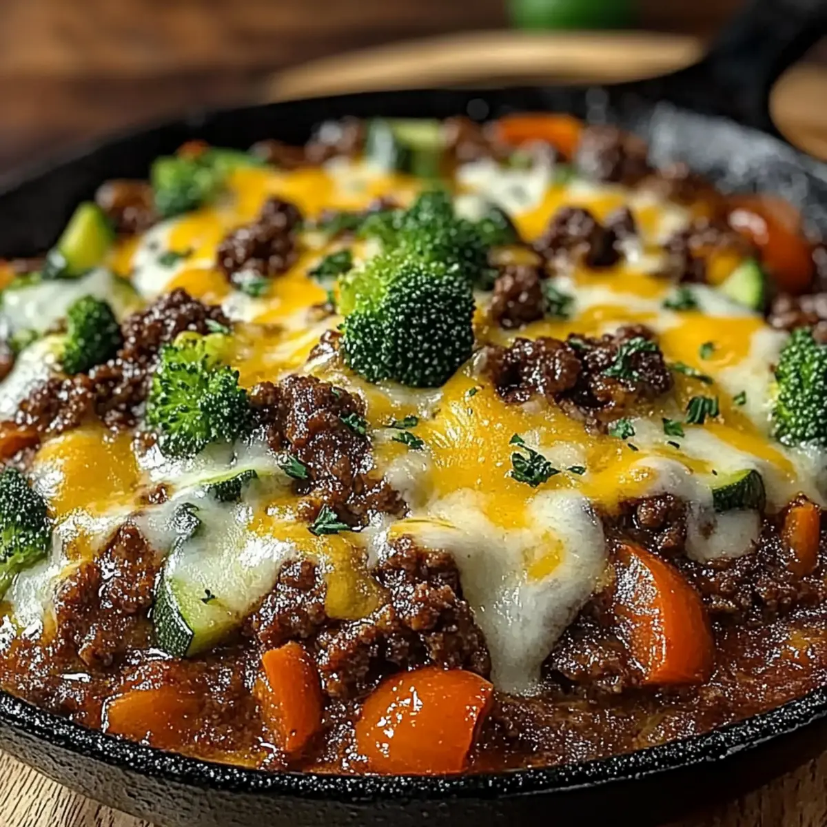 Beef & Veggie Delight Skillet: Quick Comfort in One Pan