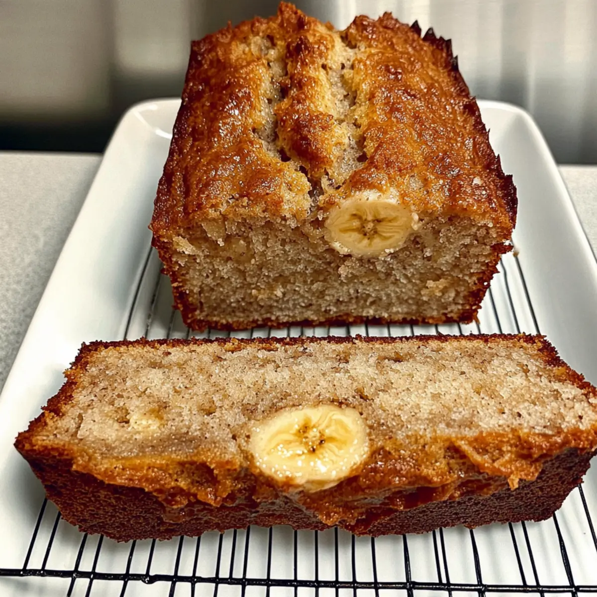 Moist Cottage Cheese Banana Bread for a Guilt-Free Treat