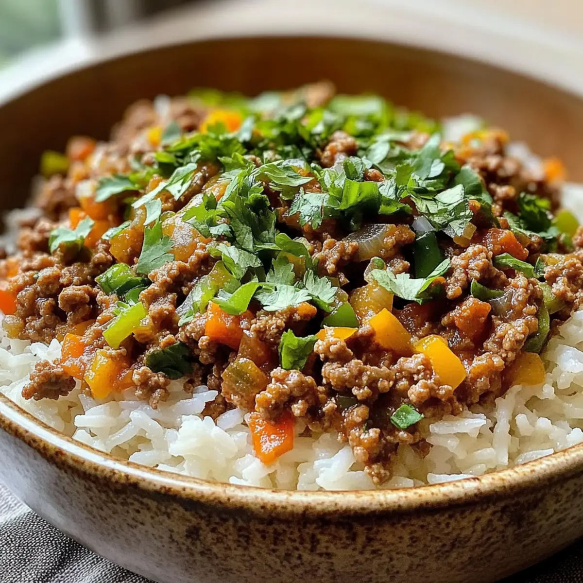 Savory Ground Beef and Rice for Cozy Weeknight Dinners