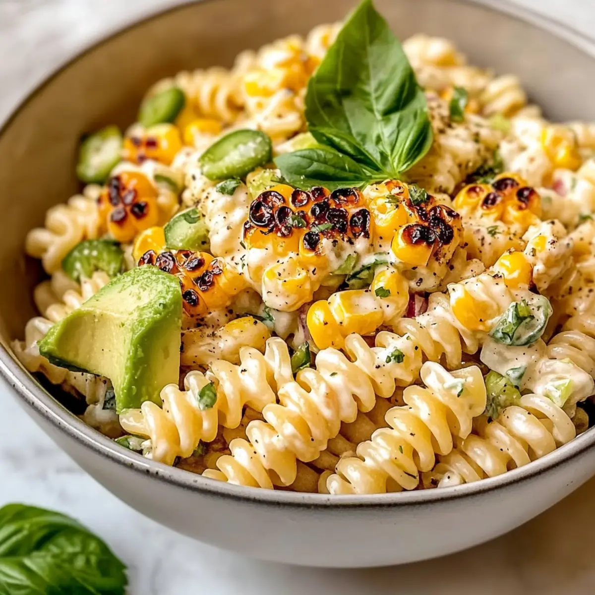 Street Corn Pasta Salad: A Creamy Summer Delight to Savor