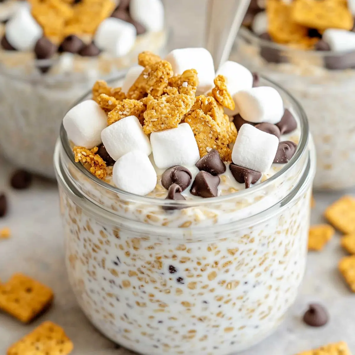 S’mores Overnight Oats for a Cozy, No-Cook Breakfast Delight
