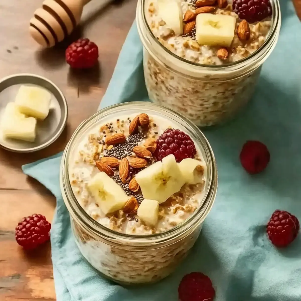 Overnight Oats with Milk Powder: Creamy Breakfast Bliss