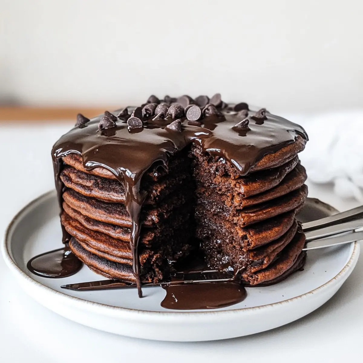 Irresistibly Fluffy Chocolate Pancakes Your Family Will Love