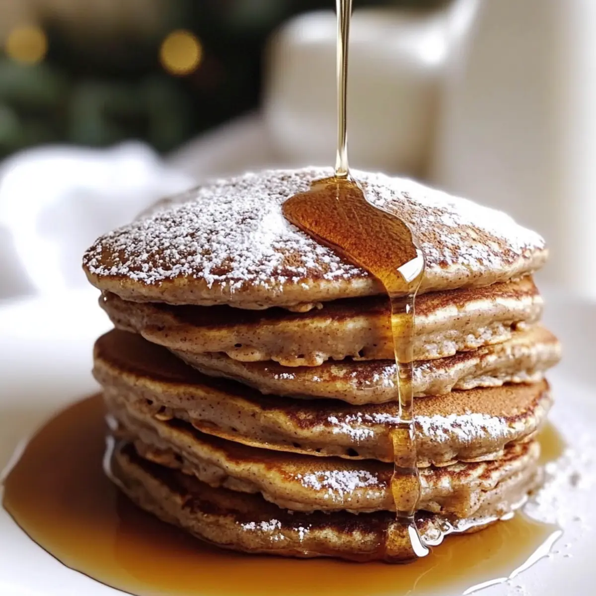 Gingerbread Pancakes: The Cozy Christmas Breakfast Treat