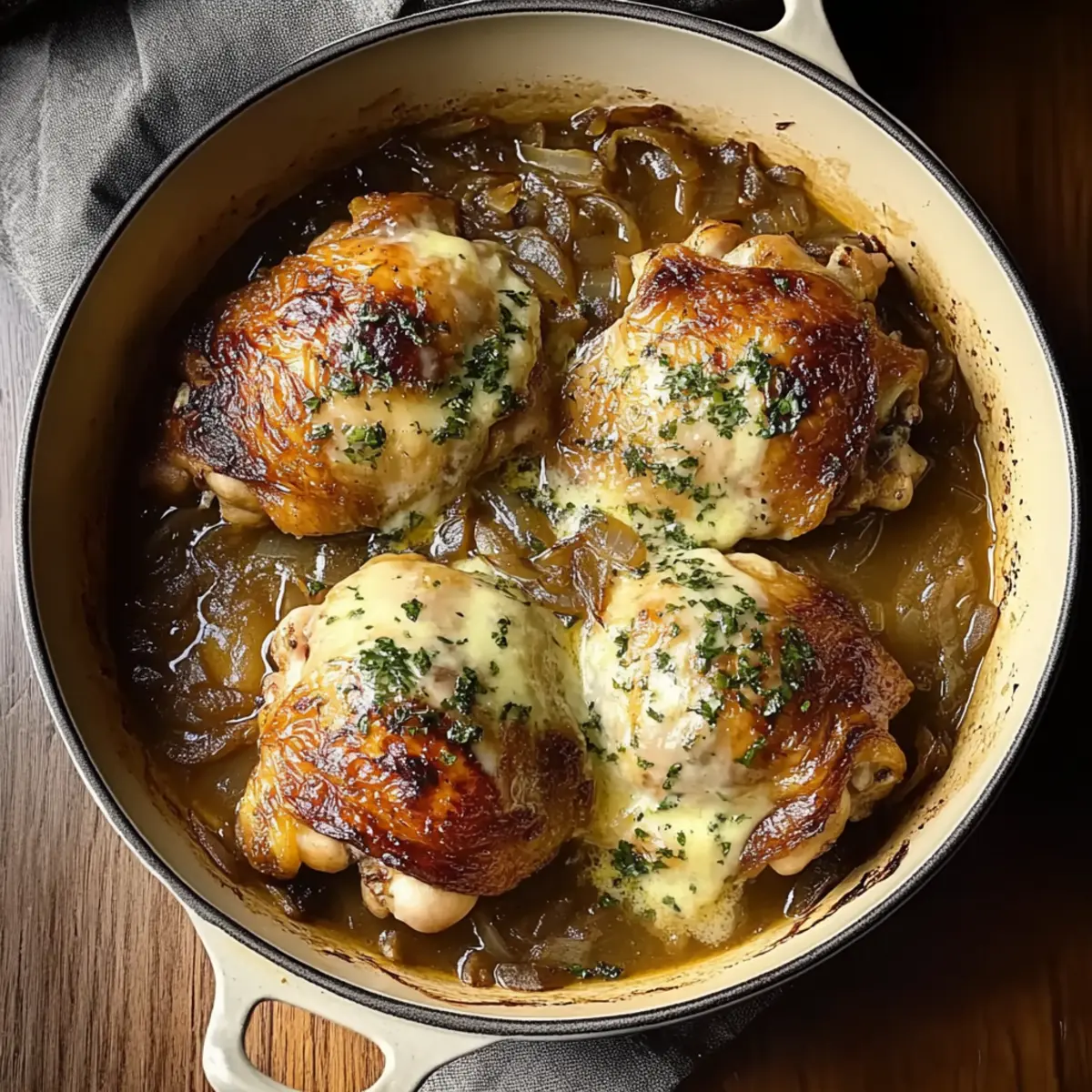 French Onion Chicken Thighs: Cozy Comfort in Every Bite