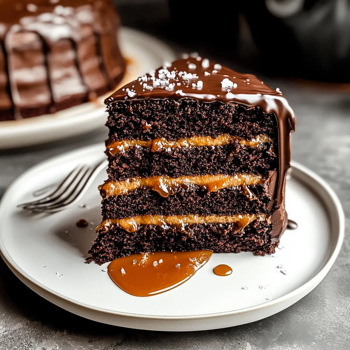 Decadent Salted Caramel Chocolate Cake for Sweet Celebrations