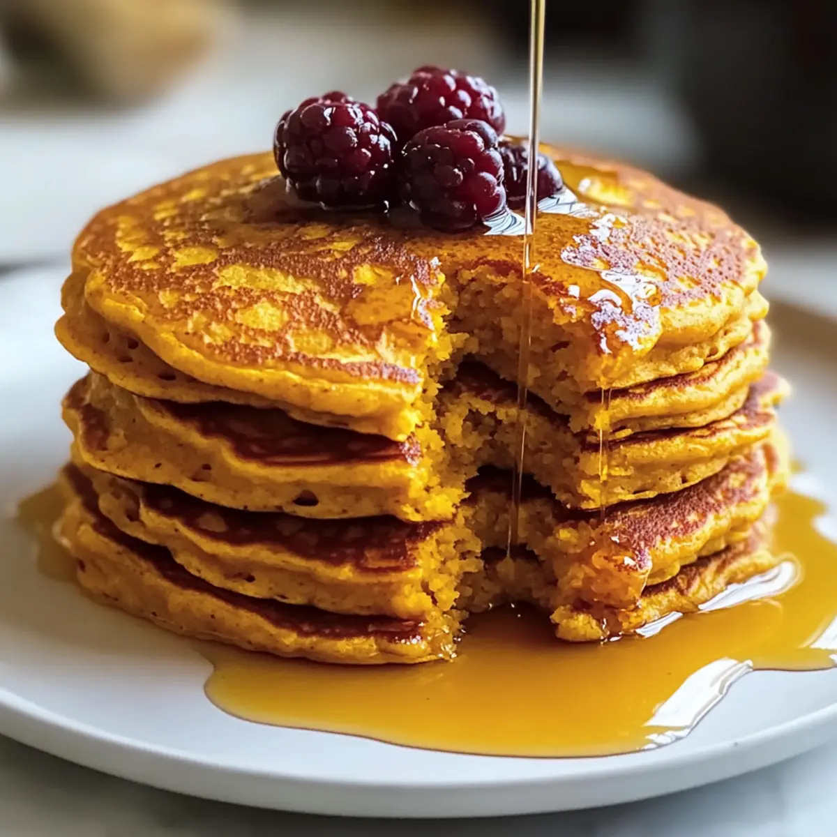 Fluffy Sweet Potato Pancakes for a Healthier Breakfast Indulgence