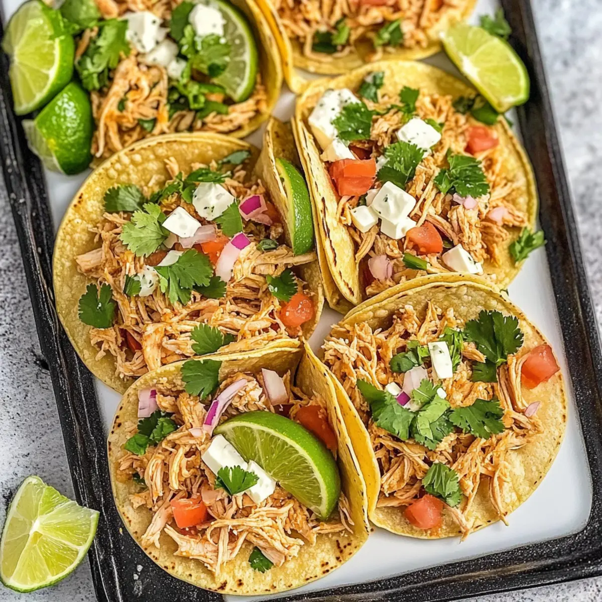 Flavorful Crockpot Chicken Tacos Made Easy for Weeknight Wins
