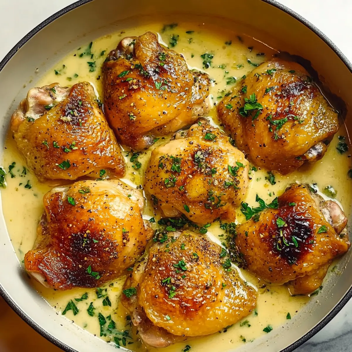 Creamy Garlic Chicken Thighs: Your 30-Minute Cozy Dinner