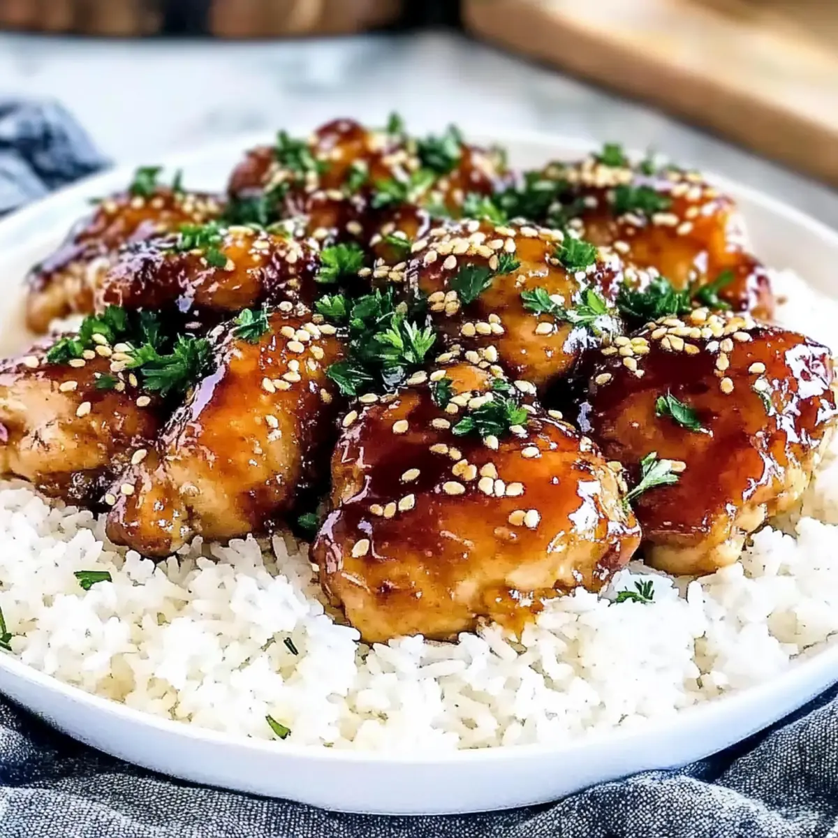 Honey Garlic Chicken Thighs for a Sweet and Savory Dinner