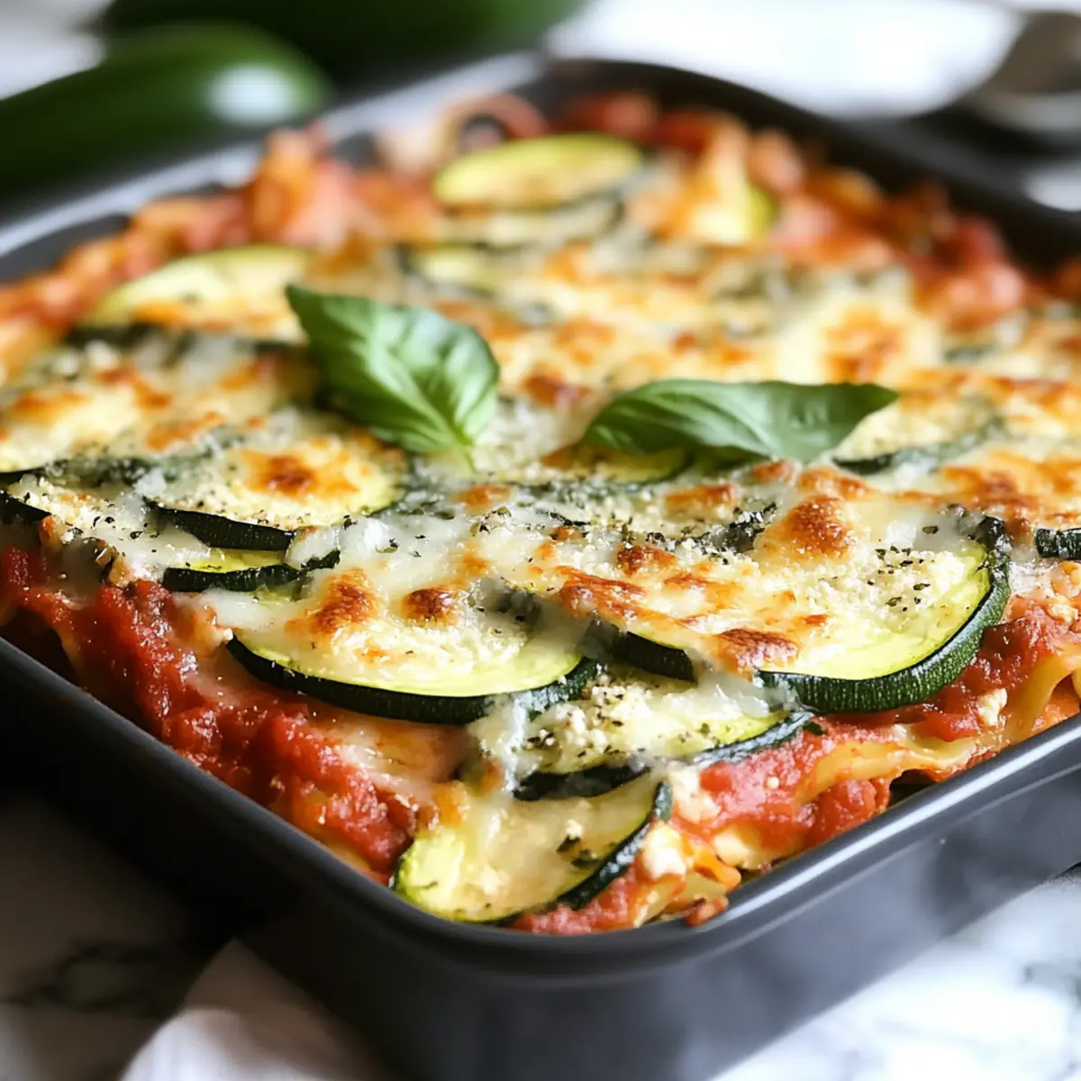 Delicious Zucchini Lasagna: A Light Twist on Comfort Food
