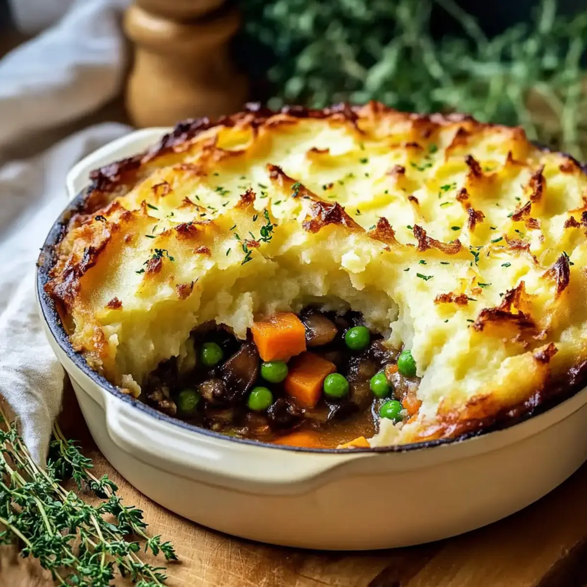Creamy Vegetarian Shepherd's Pie for Cozy Nights In