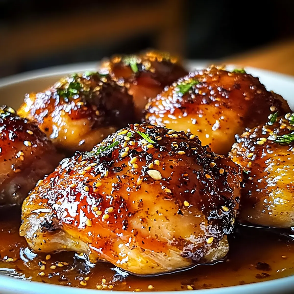 Sticky Honey Garlic Chicken Thighs for Sweet & Savory Bliss