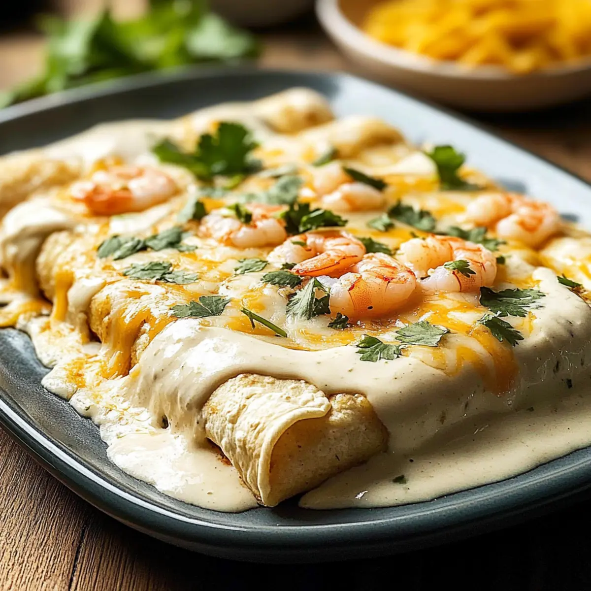 Delicious Shrimp Enchiladas with Creamy Sauce You’ll Love