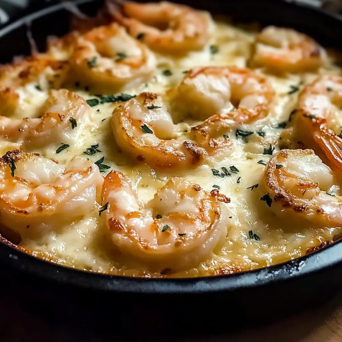Savory Charleston’s Shrimp Cargot with Creamy Havarti Delight