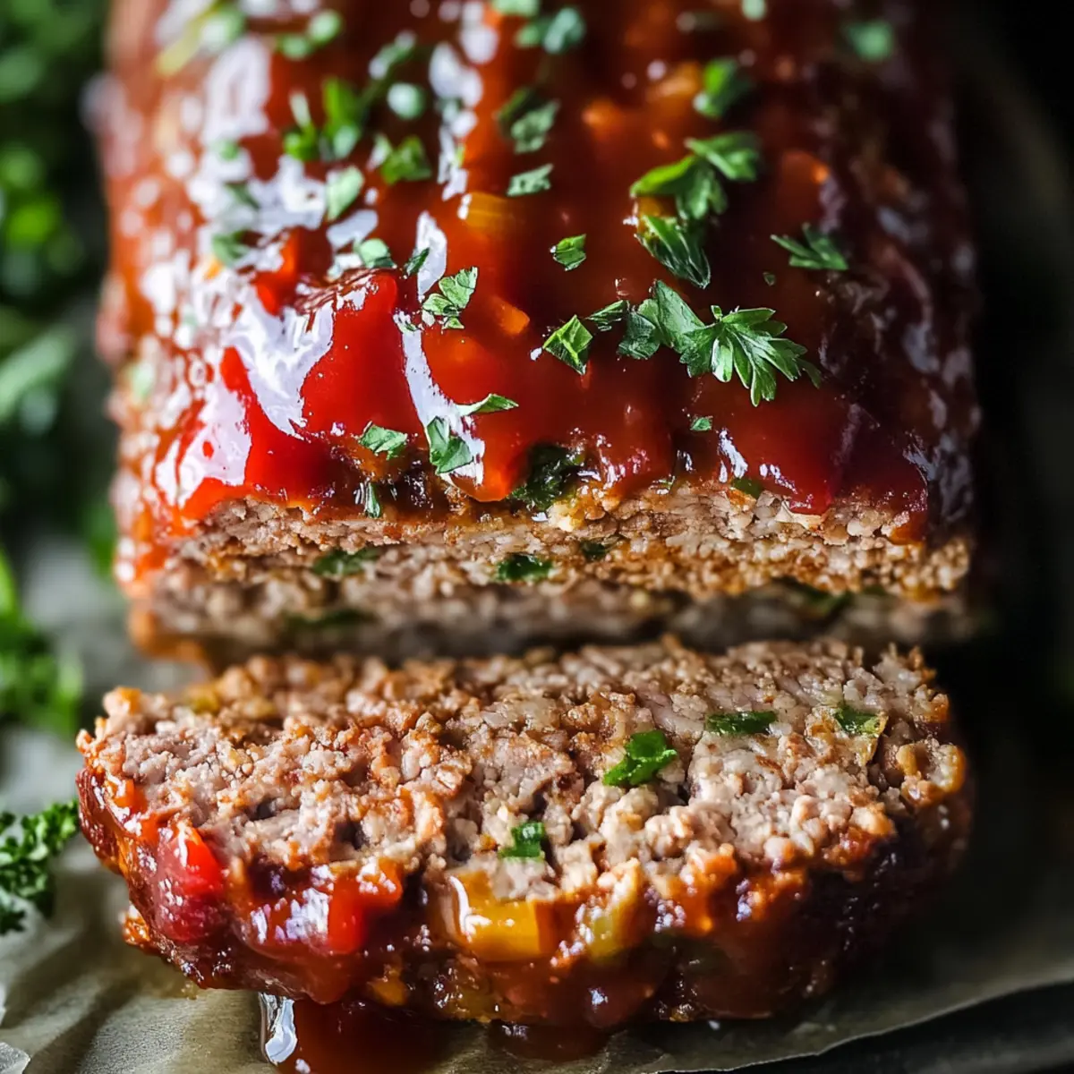 Moist Meatloaf with Sweet Ketchup Glaze You'll Crave Again!