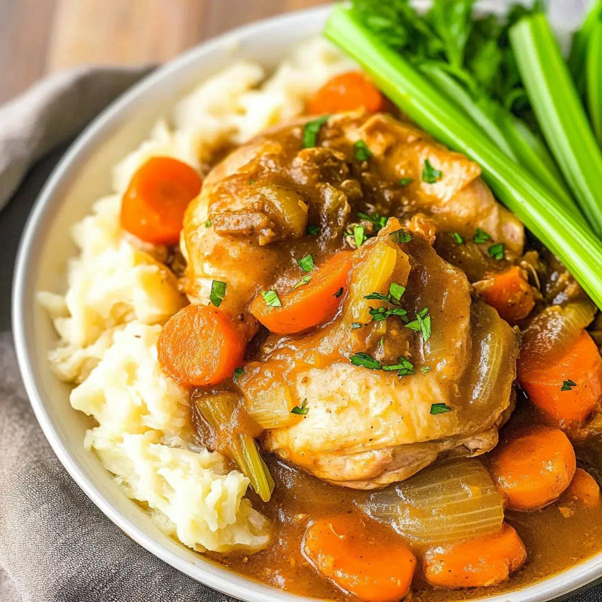 Crockpot Chicken Pot Roast: Cozy Comfort Made Simple