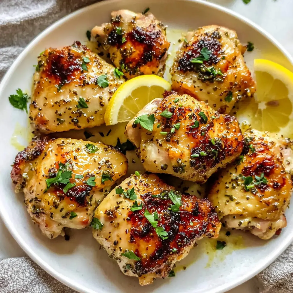 Garlic Lemon Chicken Thighs That Wow in Just 30 Minutes