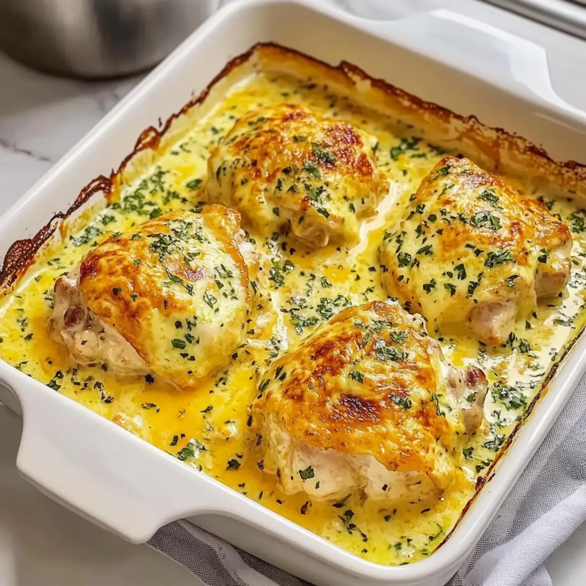 Keto Baked Cheesy Ranch Chicken Thighs for Ultimate Comfort