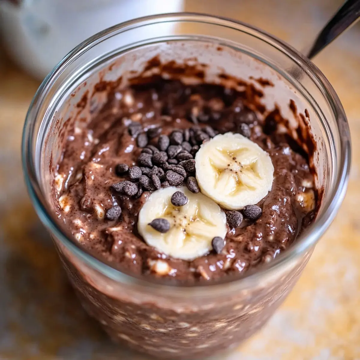 Brownie Batter Overnight Protein Oats for a Guilt-Free Dreamy Breakfast