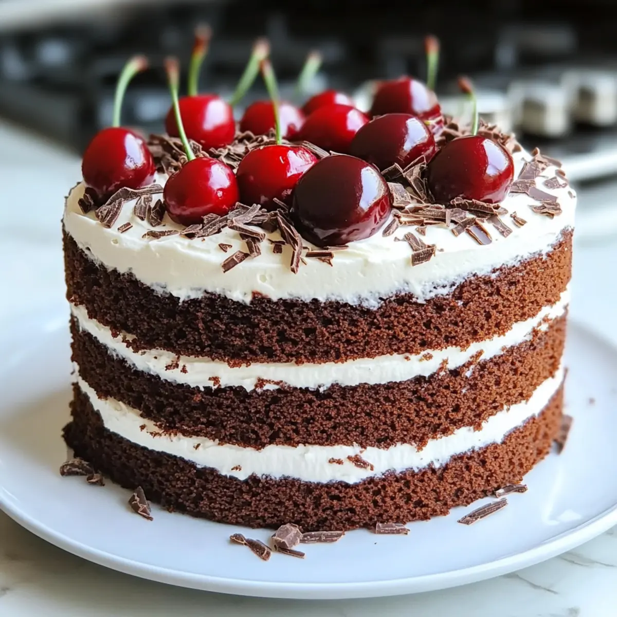Homemade Black Forest Cake: A Slice of Chocolate Heaven
