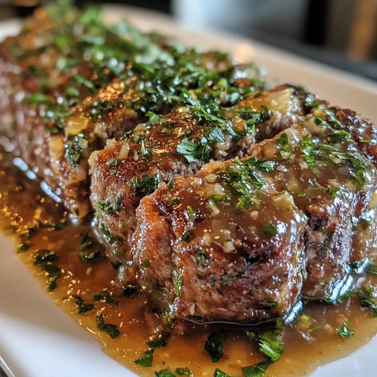 Savory Herb and Garlic Meatloaf to Warm Your Heart
