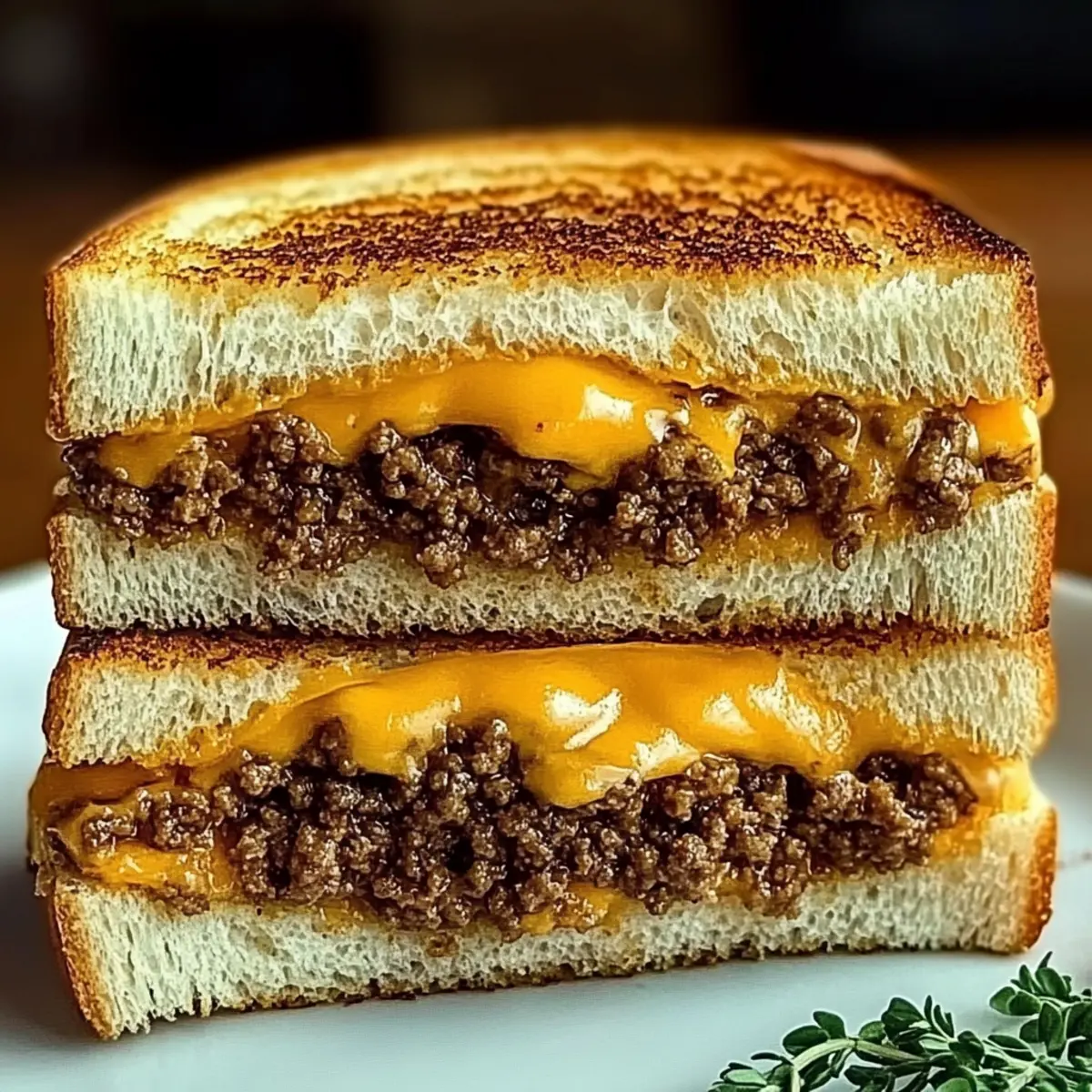Ultimate Cheesy Ground Beef Melt for Cozy Comfort Nights