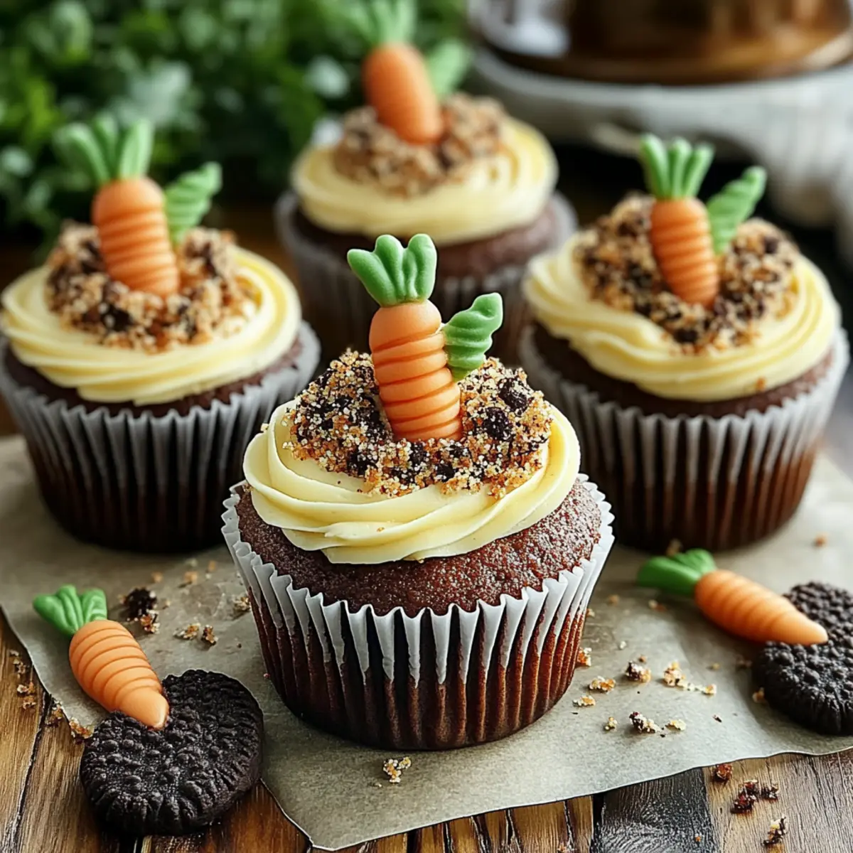 Delicious Carrot Patch Cupcakes: A Fun Twist for Family Treats