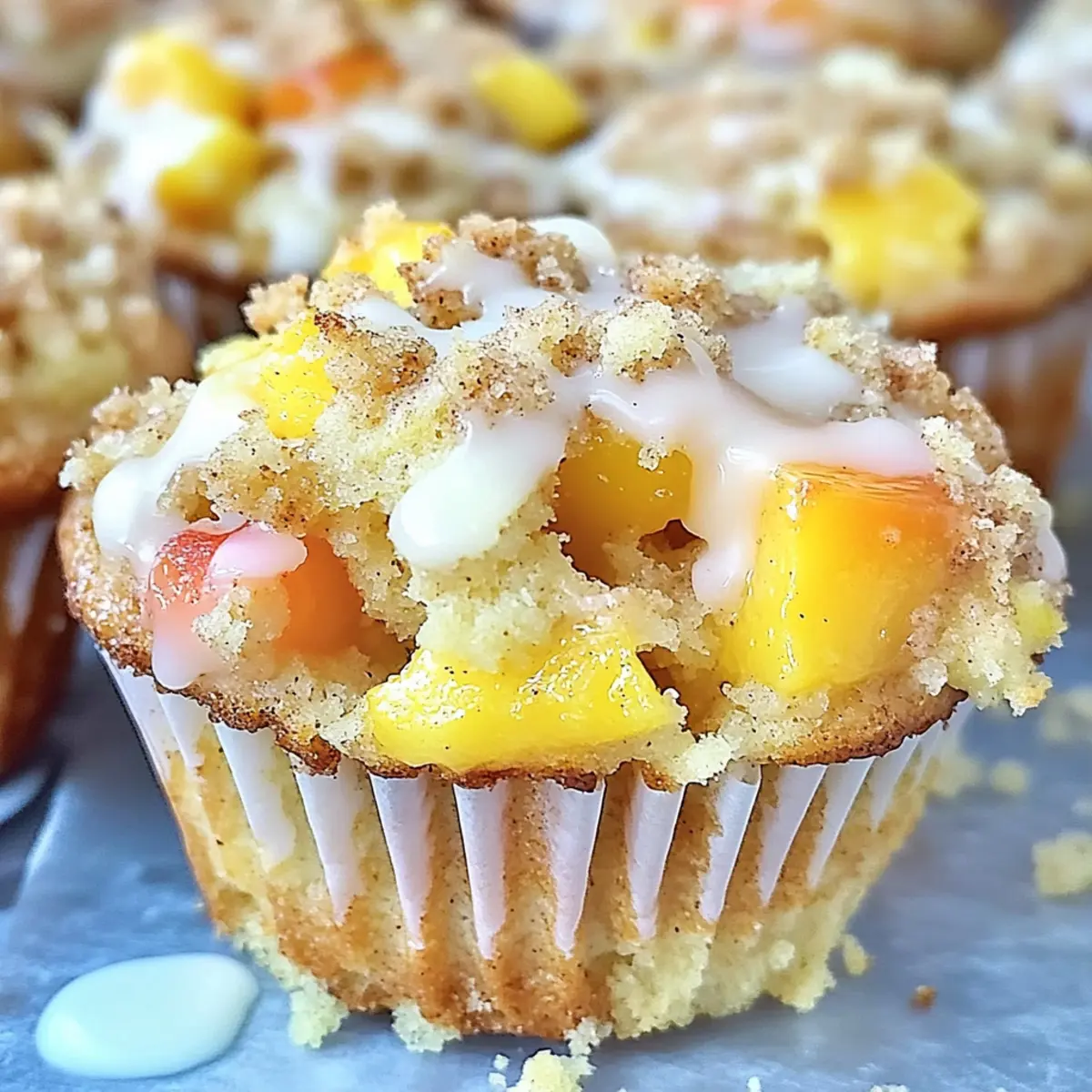 Peach Crumb Muffins That’ll Brighten Your Summer Mornings