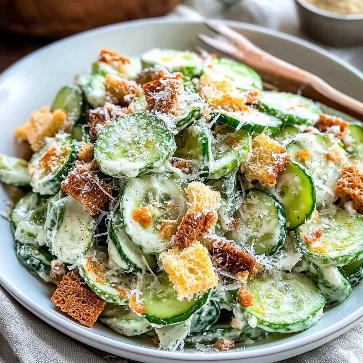 Cucumber Caesar Salad: A Fresh Twist for Your Next Meal