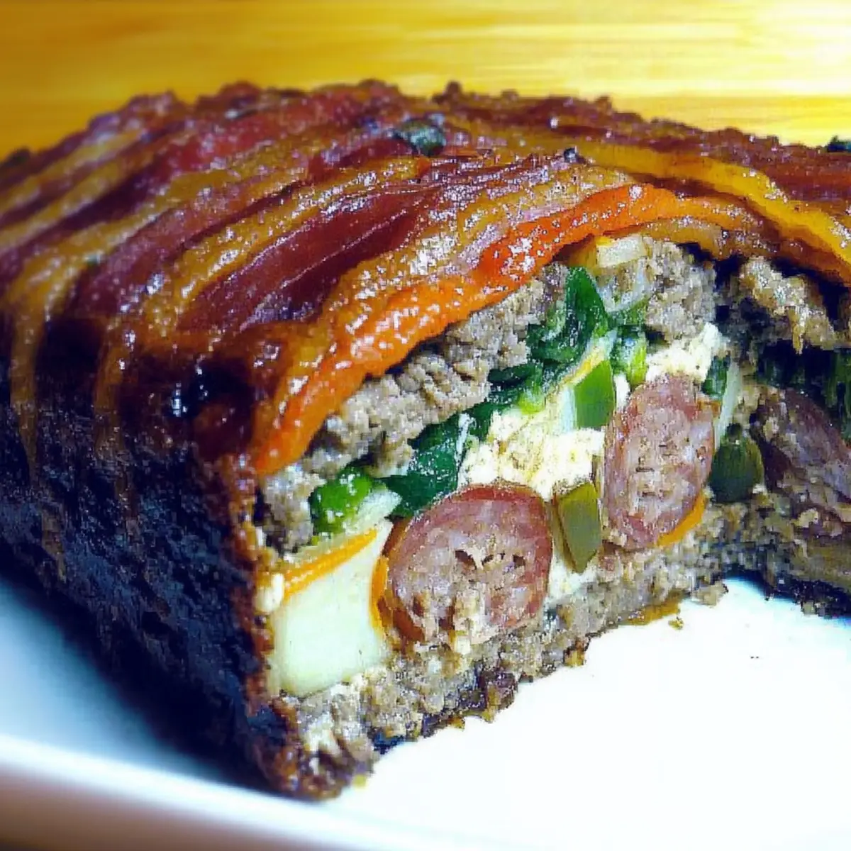 Savory Italian Stuffed Meatloaf for Cozy Family Dinners