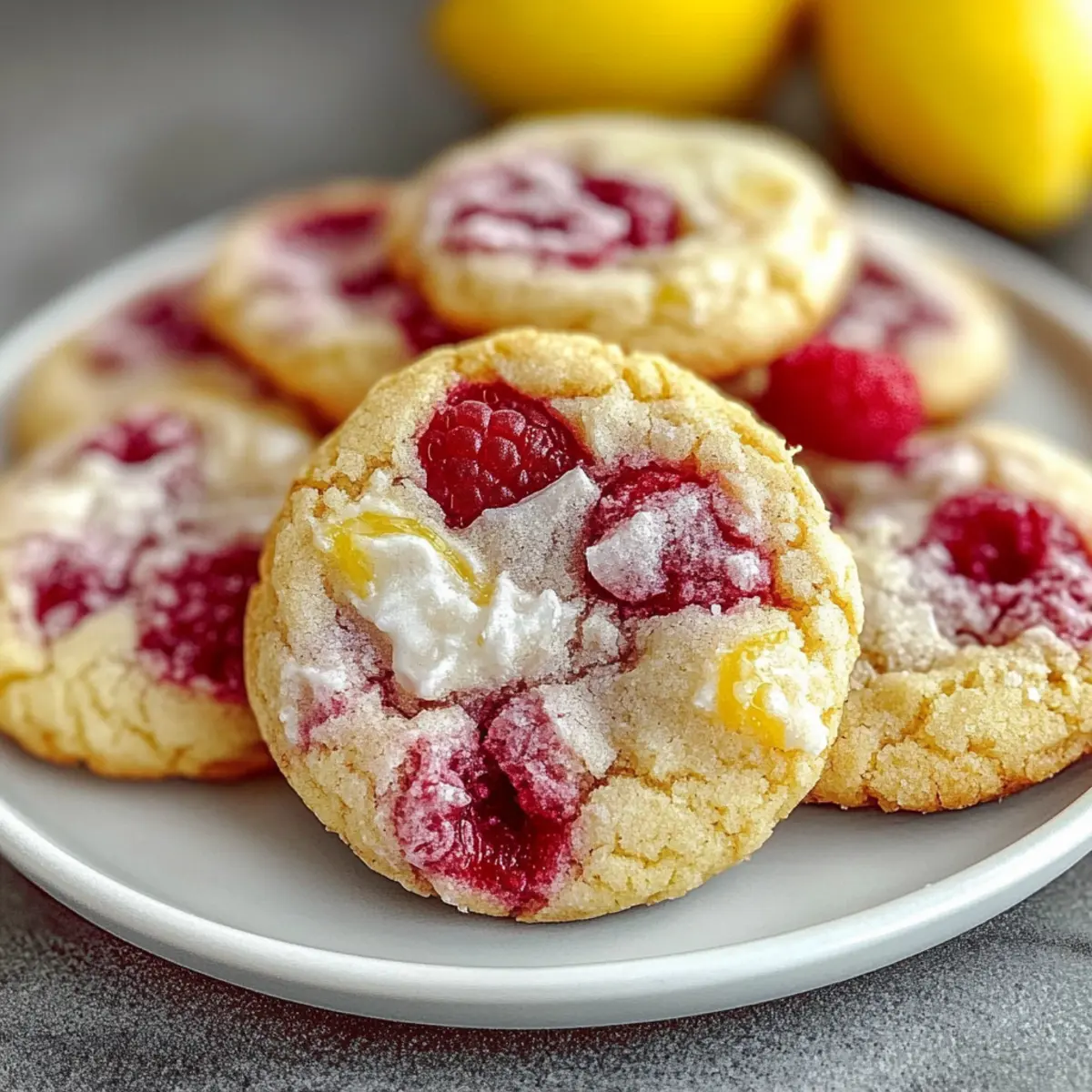 Lemon Raspberry Cookies That Bring Joy in Every Bite