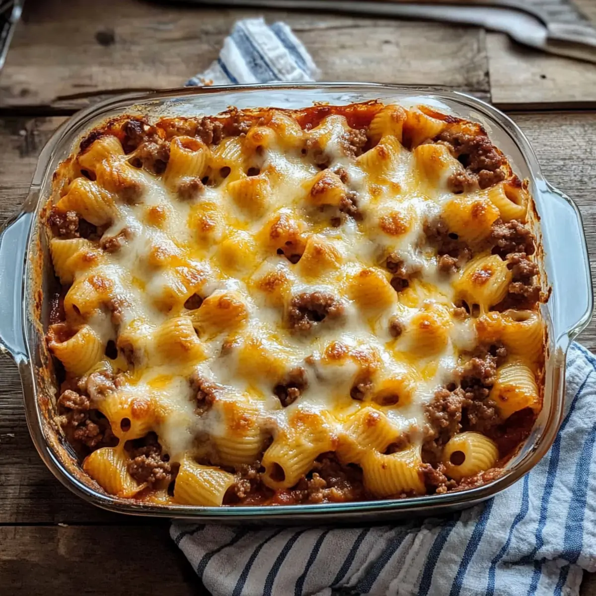 Savory 4-Ingredient Hamburger Casserole Your Family Will Love
