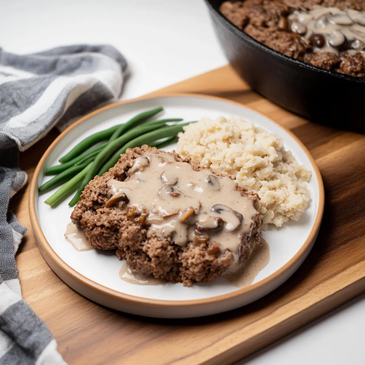 Cream of Mushroom Meatloaf: Comforting & Gluten-Free Goodness
