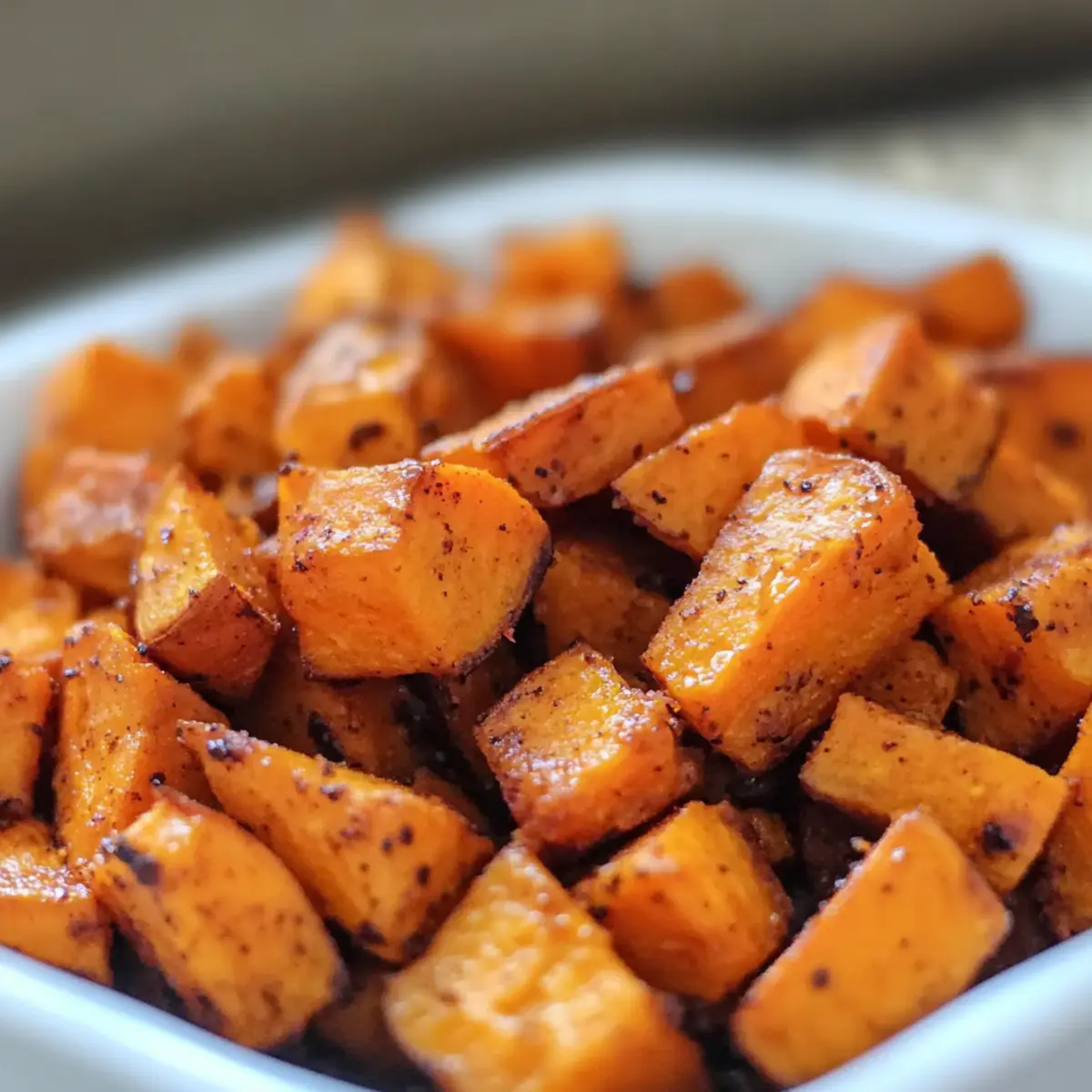 Crispy Air Fryer Seasoned & Roasted Sweet Potatoes Delight