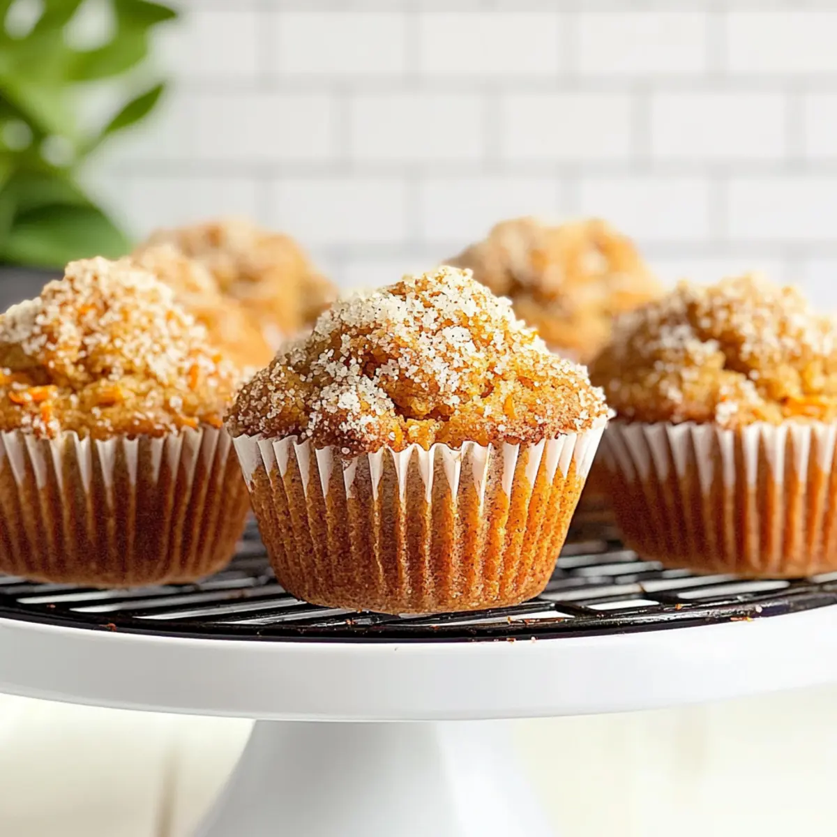 Irresistibly Moist Sugar Top Carrot Muffins to Brighten Mornings
