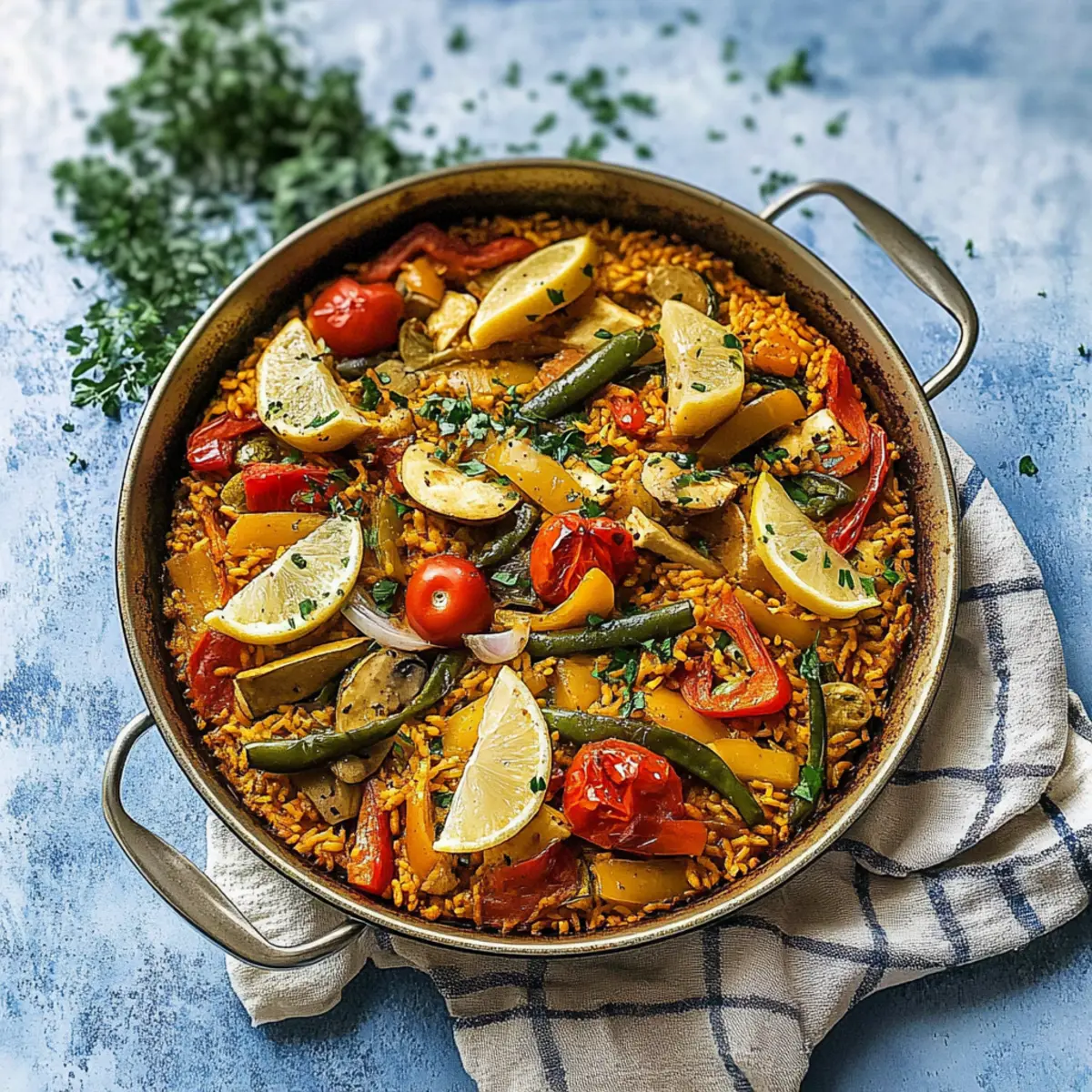 Vegan Vegetable Paella: A Hearty Delight in One Pan