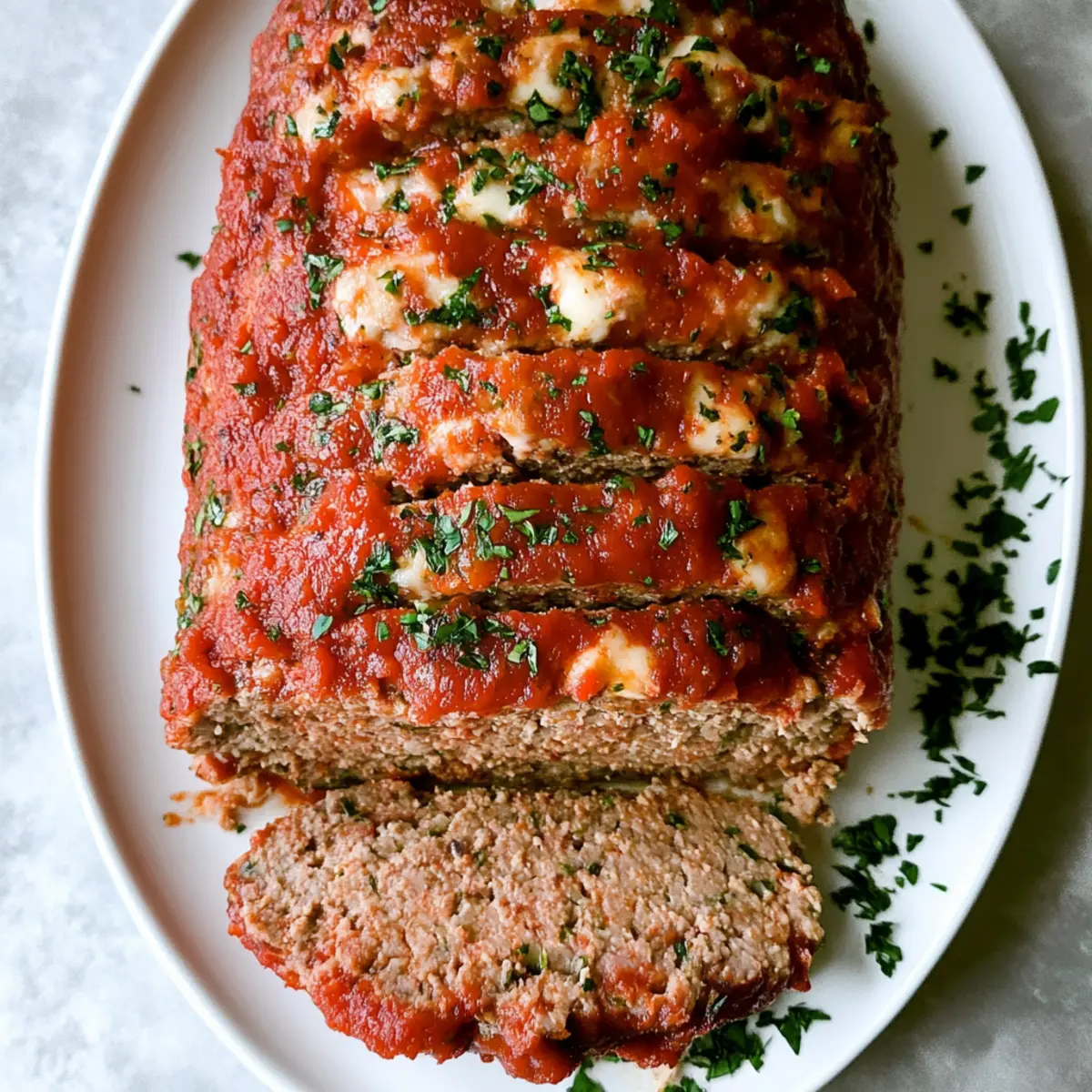 Savory Italian Meatloaf Perfect for Cozy Family Dinners