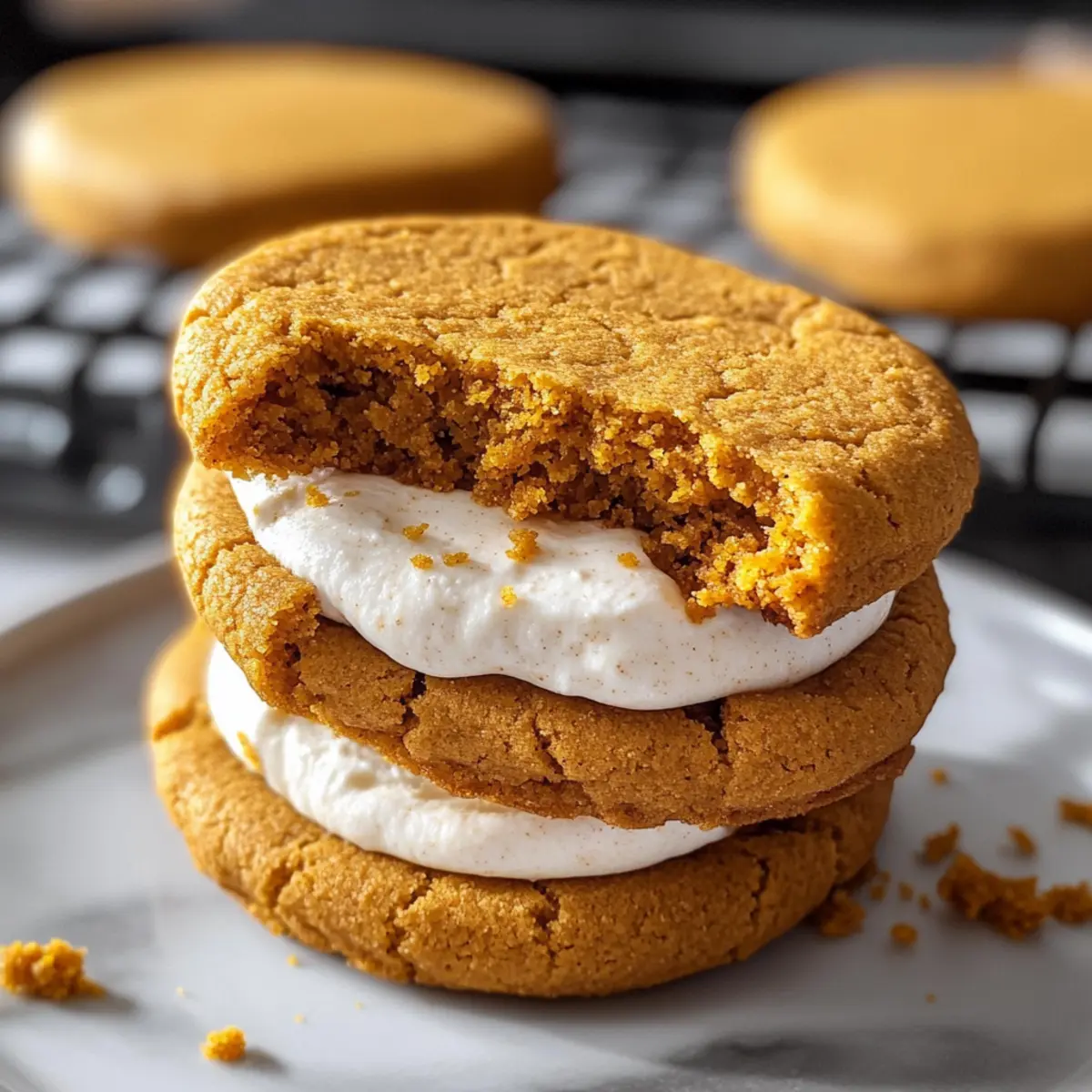 Sweet Potato Pie Cheesecake Cookies for a Cozy Fall Treat
