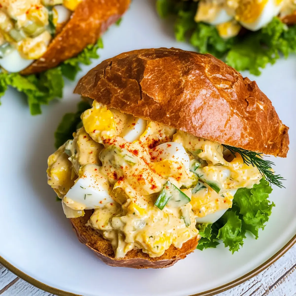 Classic Egg Salad: Creamy Comfort in Every Bite