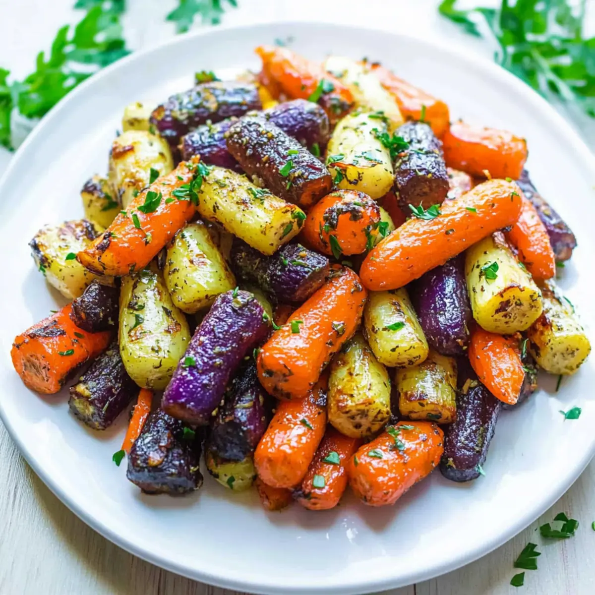 Delicious Herb-Roasted Tri-Colored Carrots for Every Meal