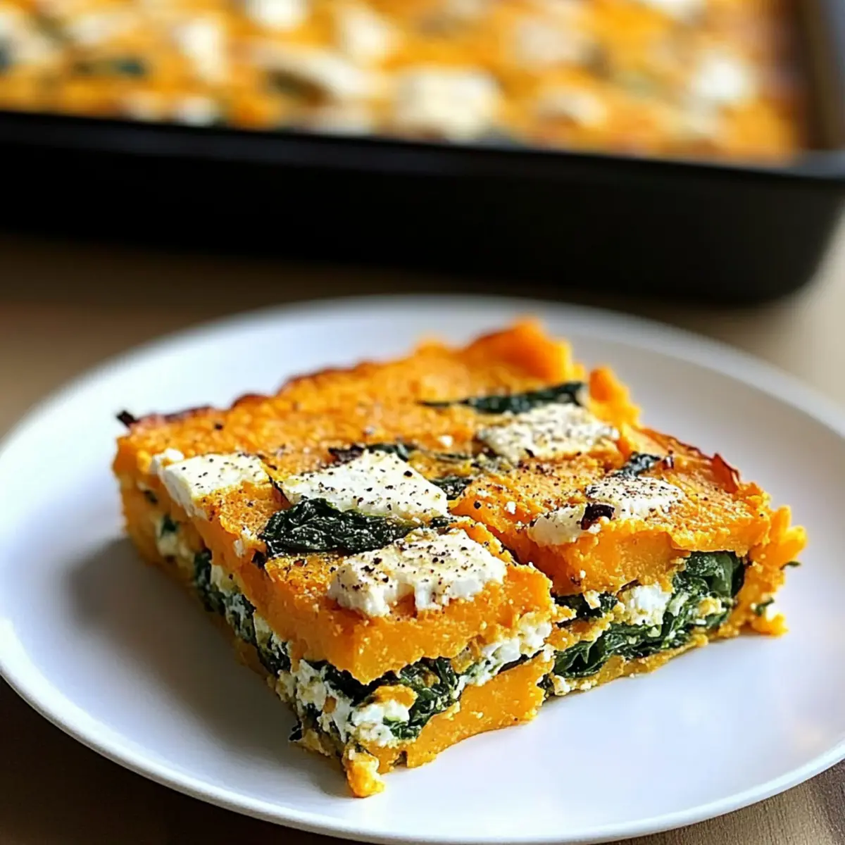 Savory Sweet Potato & Spinach Bake for Effortless Comfort
