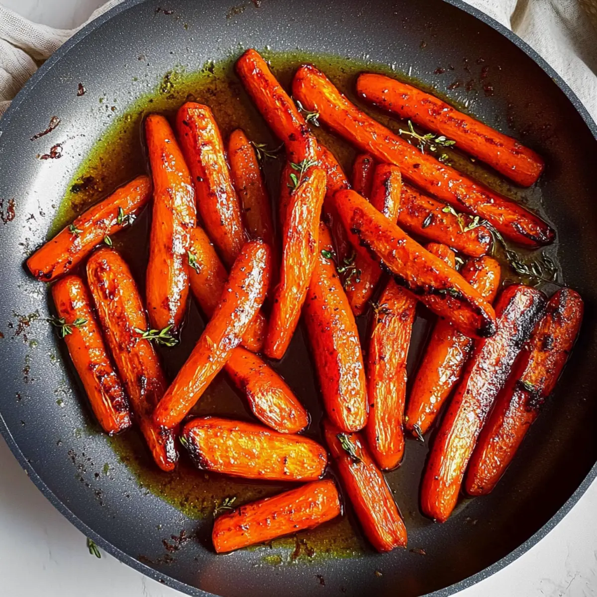Delicious Honey Roasted Carrots with a Spicy Twist