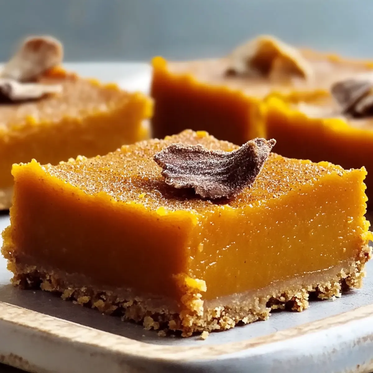 Deliciously Creamy Sweet Potato Pie Bars for Cozy Gatherings
