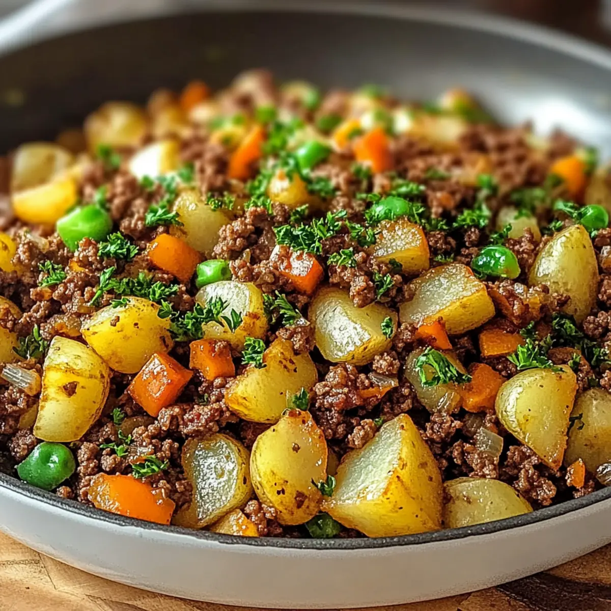 Heavenly Hamburger Hash: A Comforting One-Pot Delight