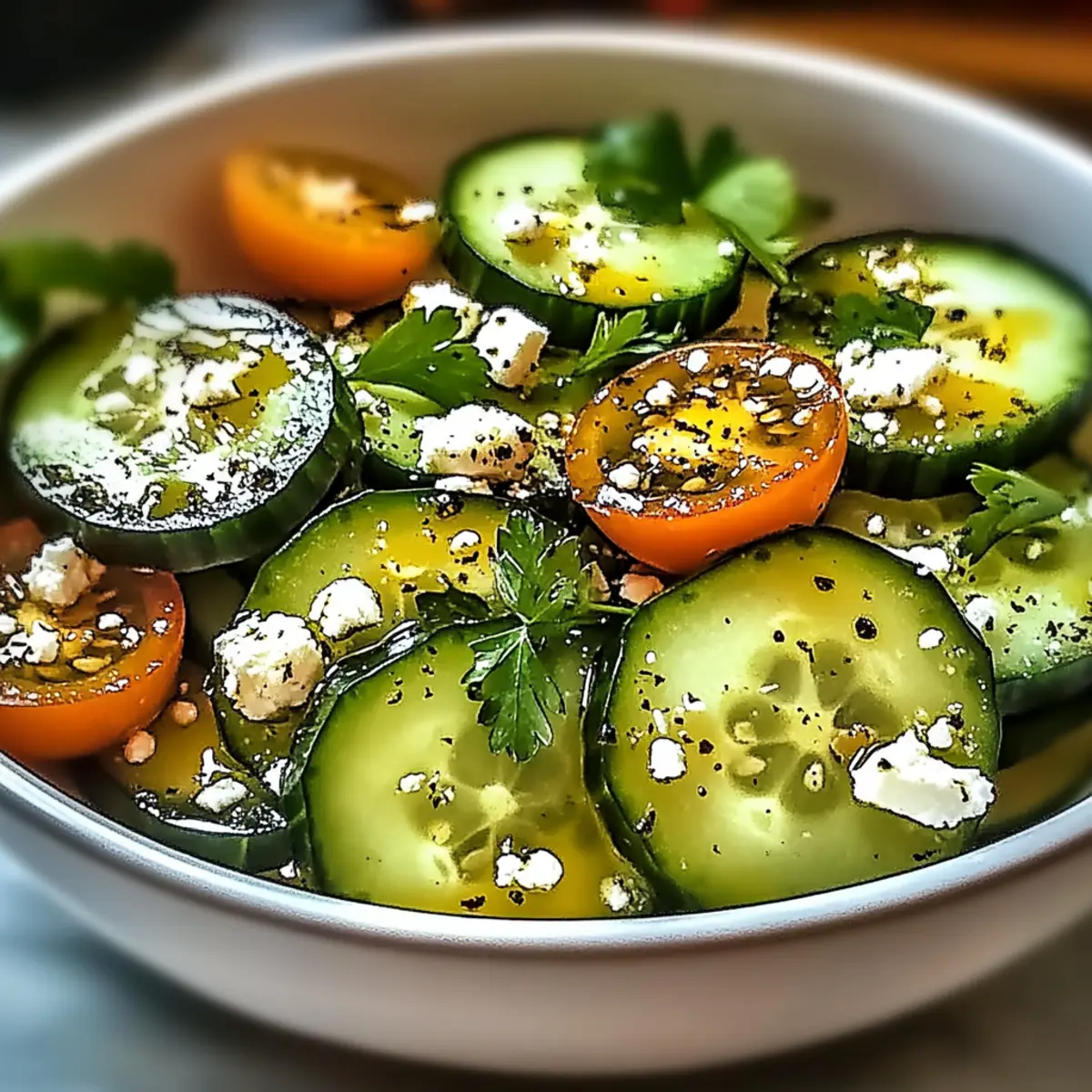 Honey Lime Cucumber Salad: Refreshingly Light Summer Delight