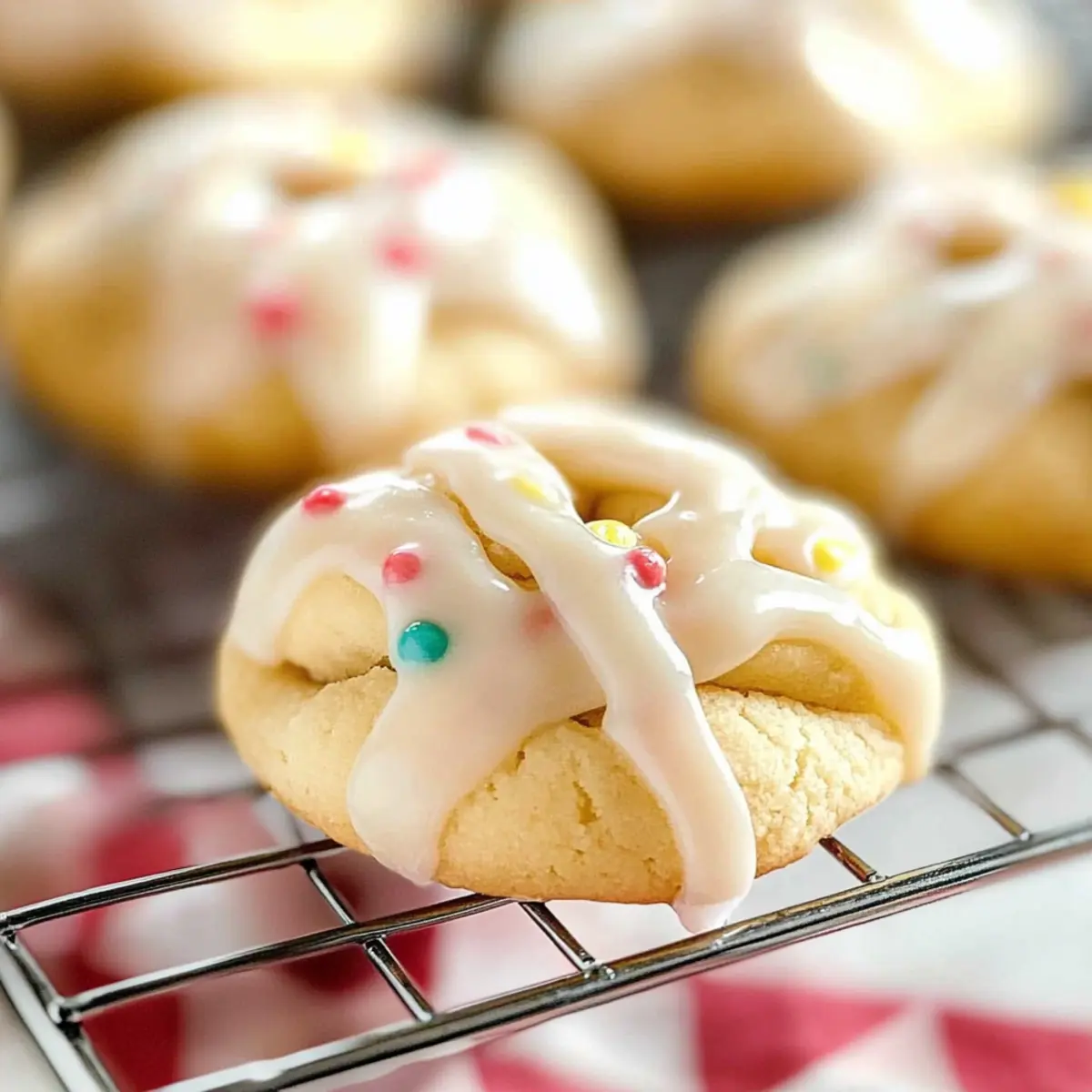 Italian Easter Cookies with Lemony Sweet Surprise