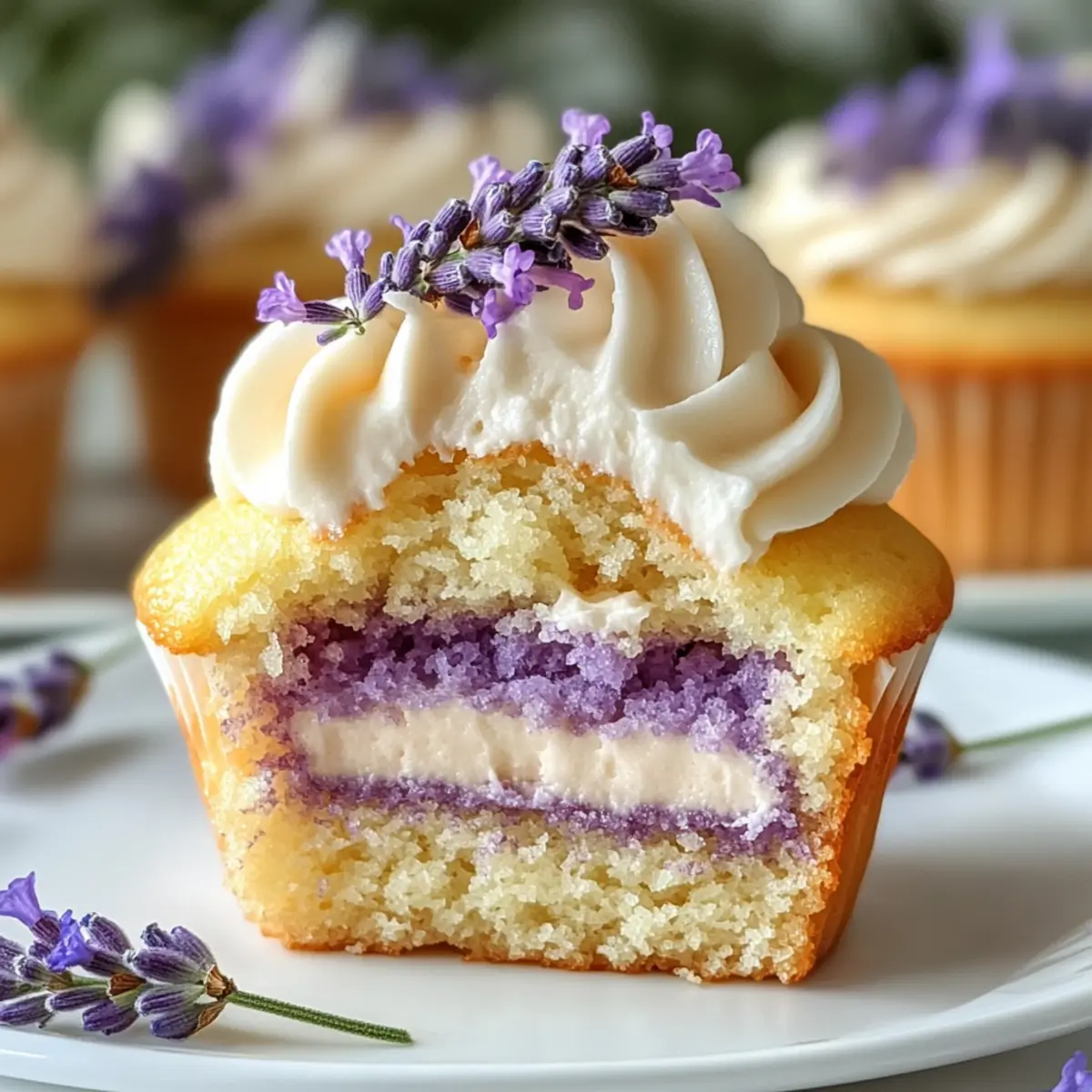 Lavender Honey Cupcakes: Delightful Sweetness in Every Bite